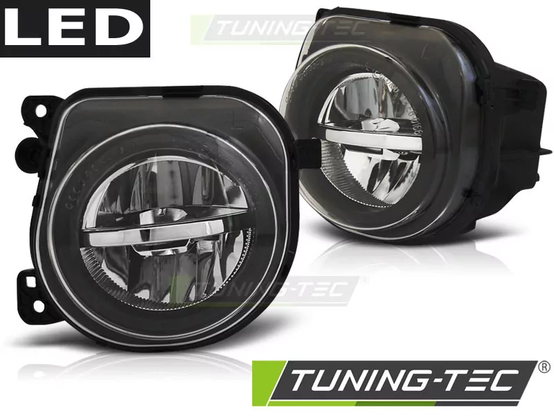 Fog Lights Chrome Led Fits Bmw F10, F11, F07 Lci 06.13-16