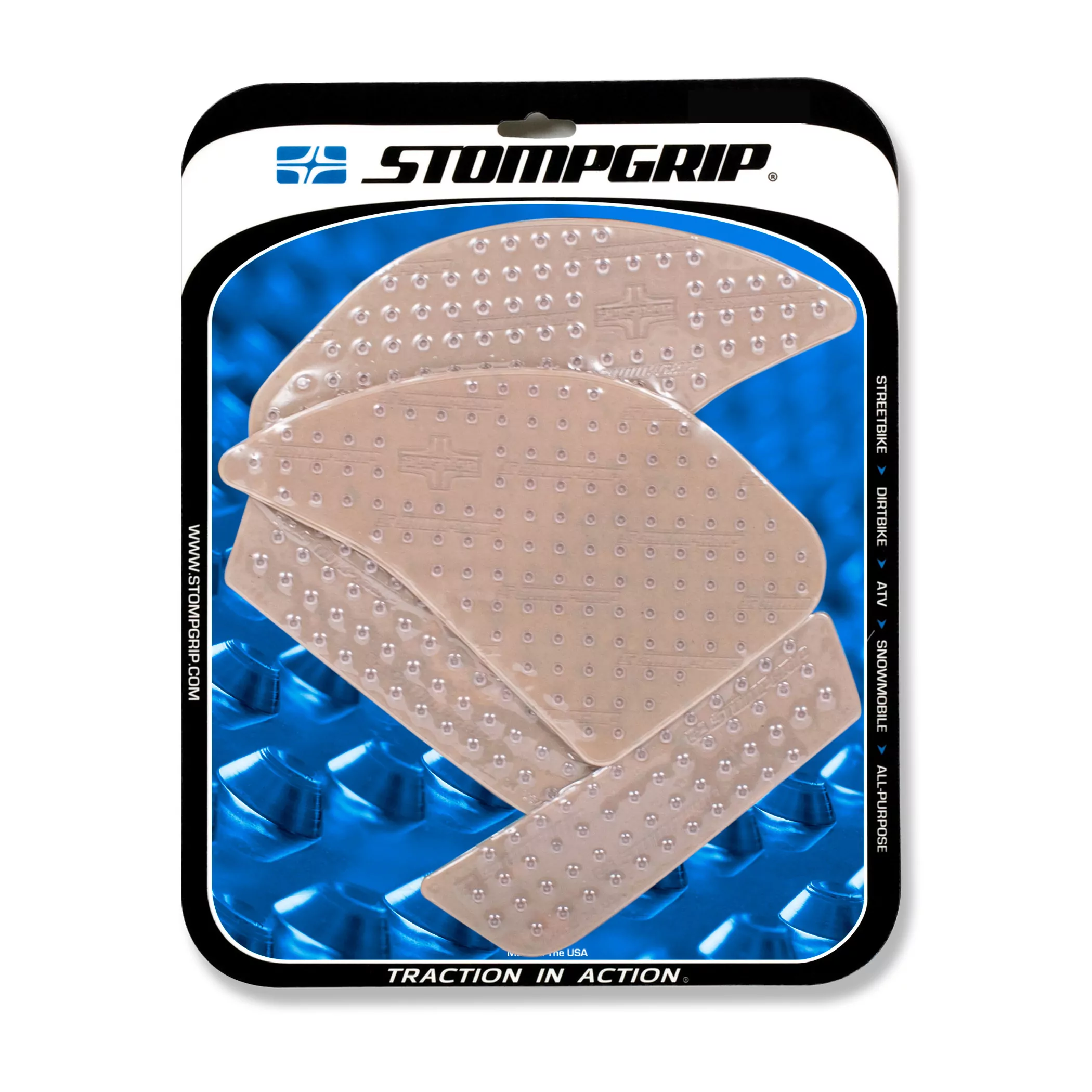 Stompgrip Traction Pad Volcano für Kawasaki Z1000 SX / SE 20-22 Klar