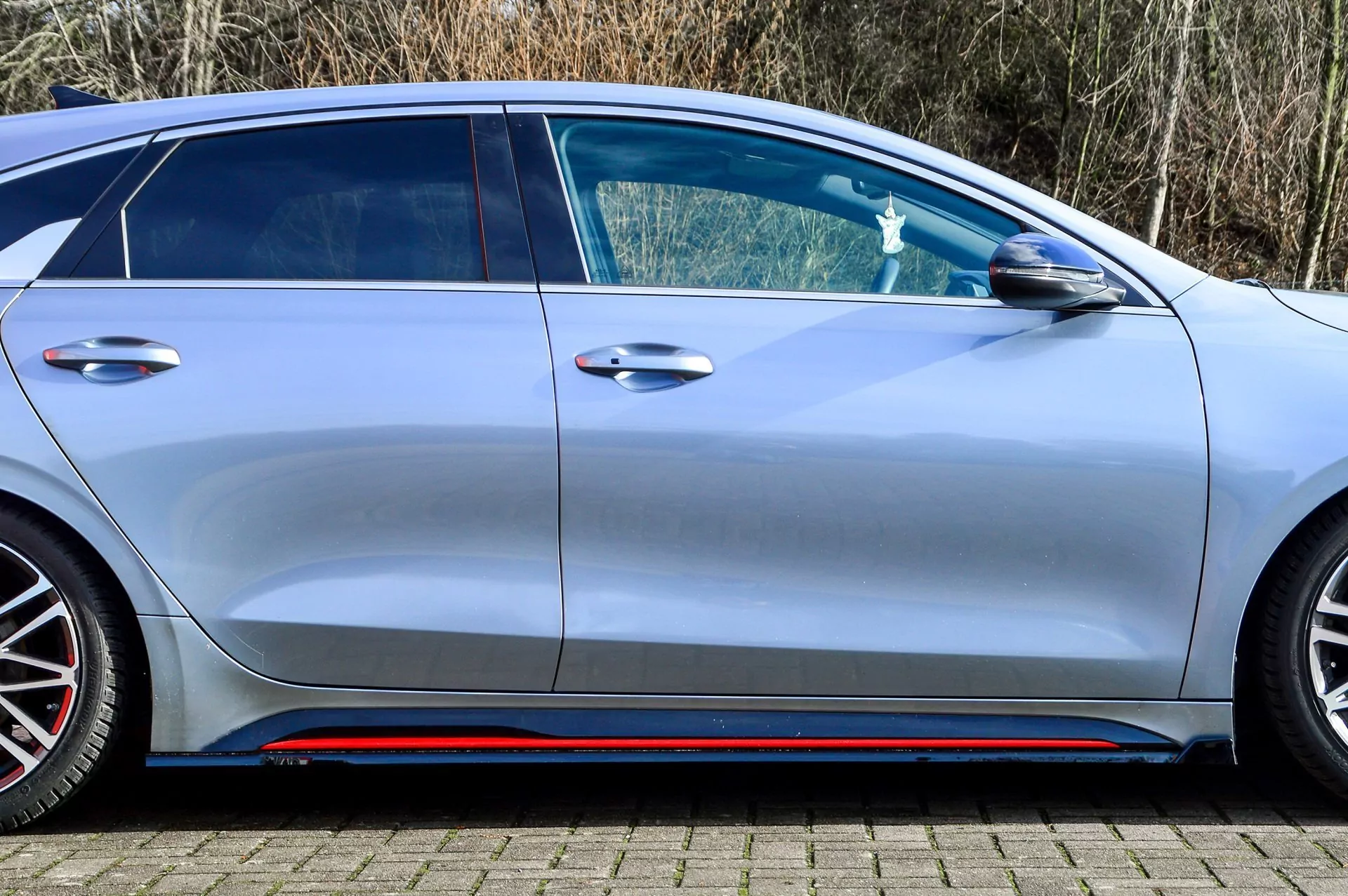 Seitenschweller mit Wing vorne für Kia Proceed GT + GT-Line ab Bj.18-