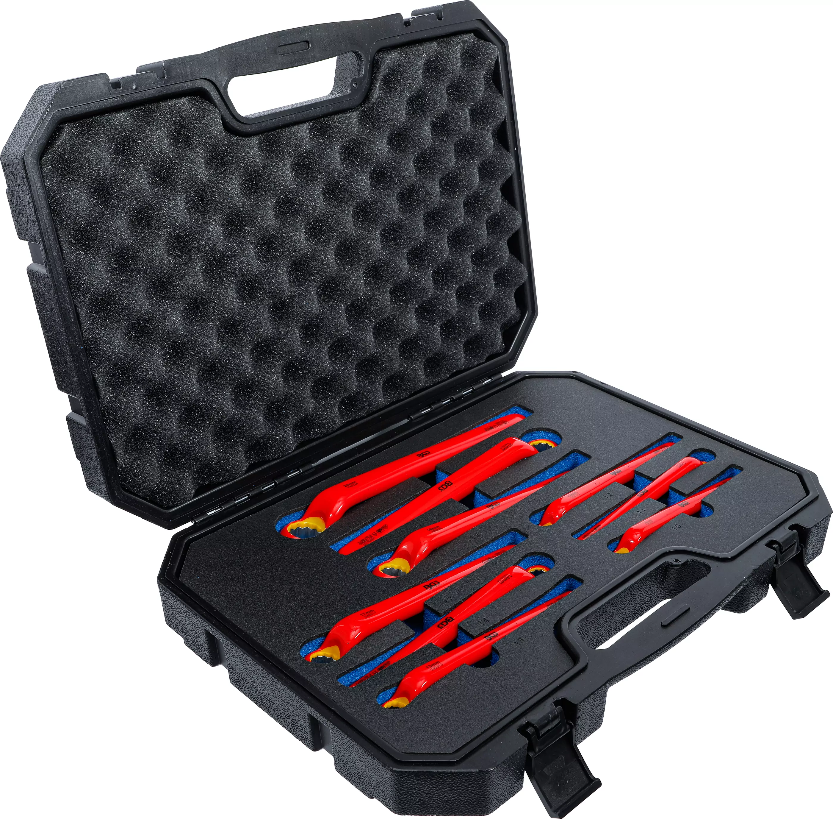 VDE-Ringschlüssel-Satz | tief gekröpft | SW 10 - 24 mm | 9-tlg.