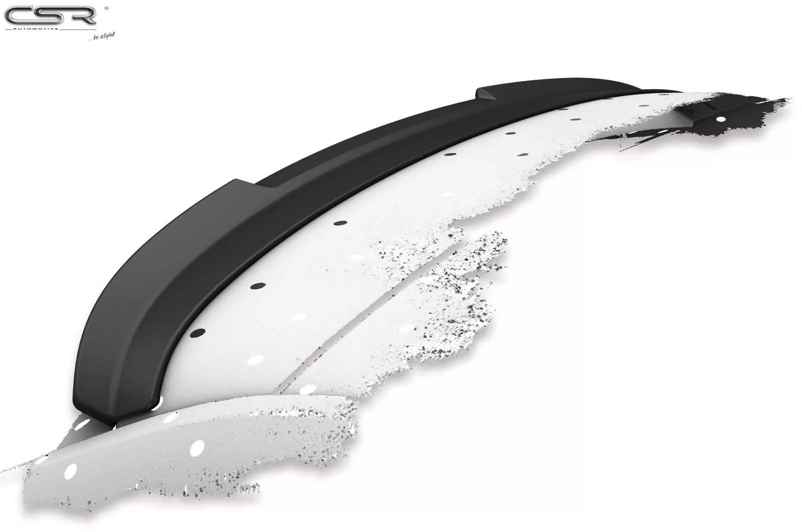 Heckflügel mit ABE für Skoda Rapid (Typ NH) Spaceback HF735-M Carbon Look Matt