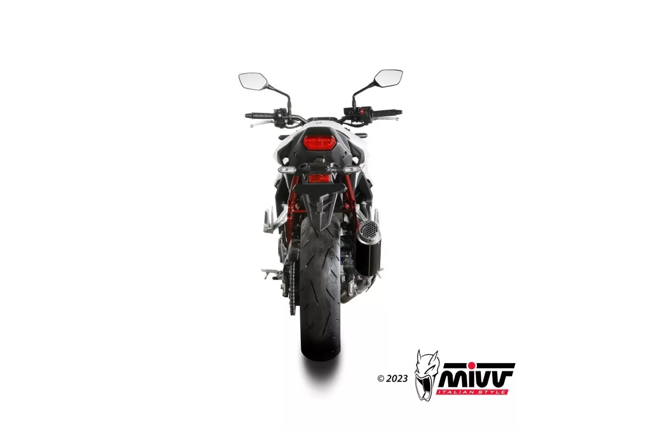 MIVV GPPro Edelstahl Schwarz HONDA CB 750 HORNET 2023-2024