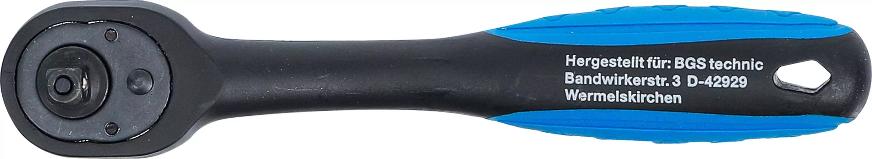 Umschaltknarre, kunststoff-ummantelt | Abtrieb Außenvierkant 6,3 mm (1/4")