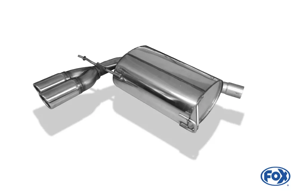 VW Tiguan 5N - 4motion  Endschalldämpfer - 2x80 Typ 17