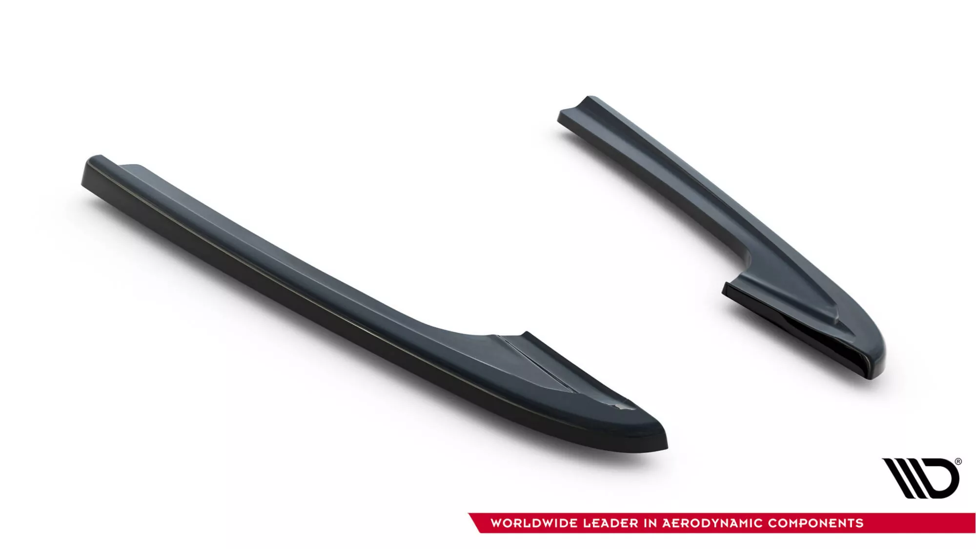 Heck Ansatz Flaps Diffusor V.2 Passend Für Audi RS6 C7 Schwarz Hochglanz