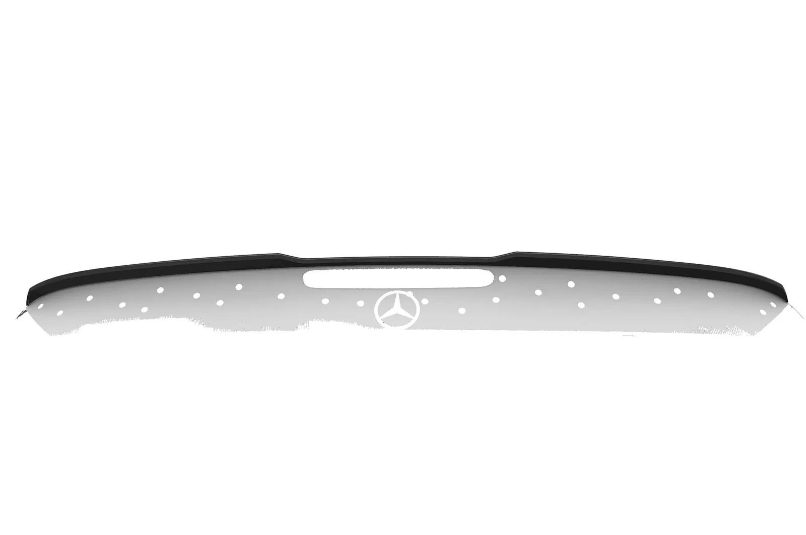 Heckflügel mit ABE für Mercedes Benz SL R230 HF738-M Carbon Look Matt