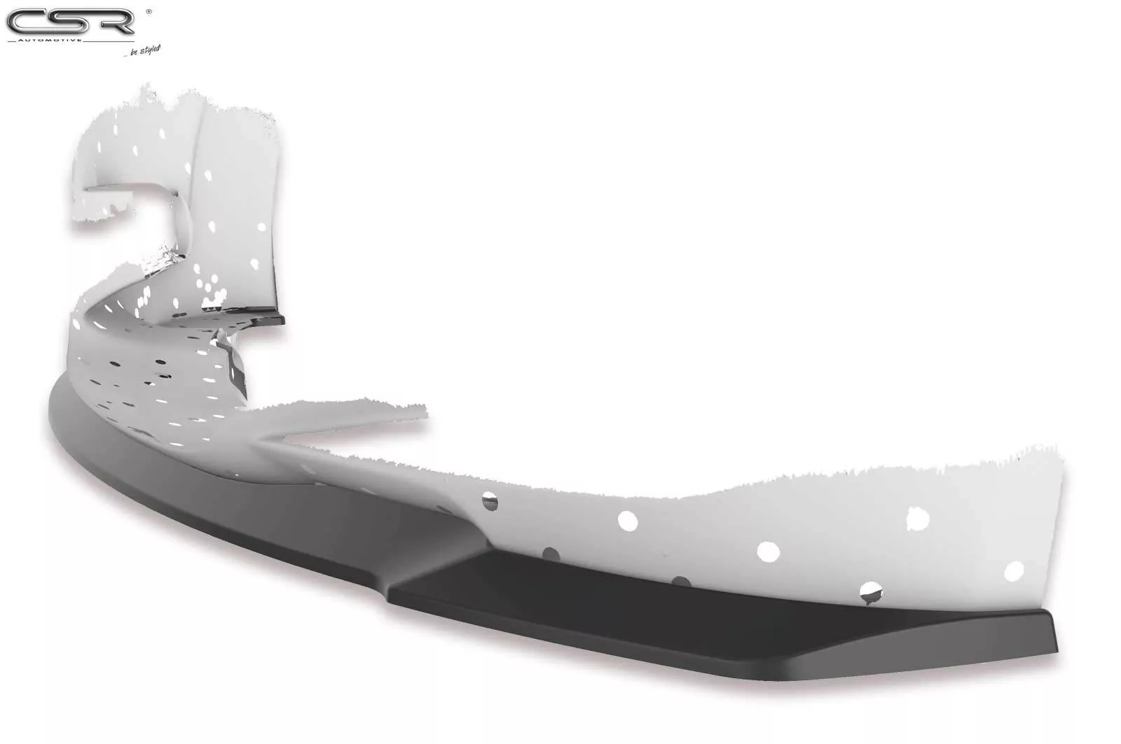 Cup-Spoilerlippe mit ABE für BMW 3er E92 / E93 M-Paket CSL418-M Carbon Look (matt)