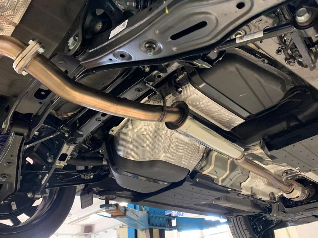 Audi A1 Kompakt/ A1 Sportback  Endschalldämpfer einseitig - 1x90 Typ 16