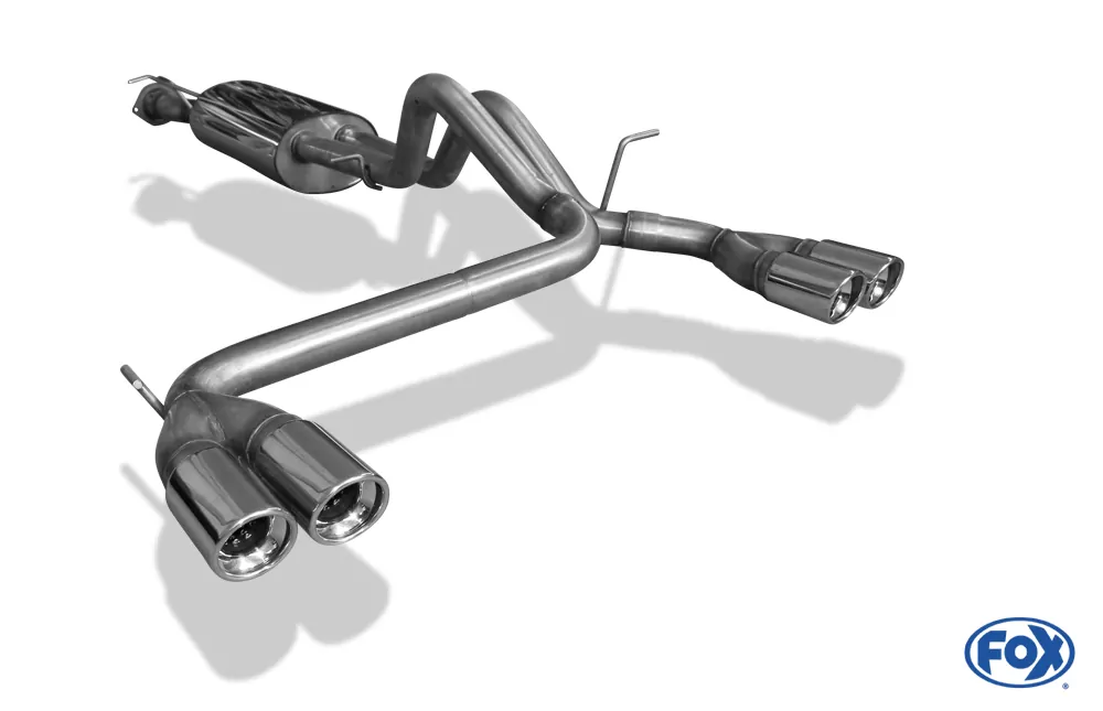 Hummer H2 ab 2008  Halbanlage ab Kat Ausgang rechts/links - 2x90 Typ 17 rechts/links