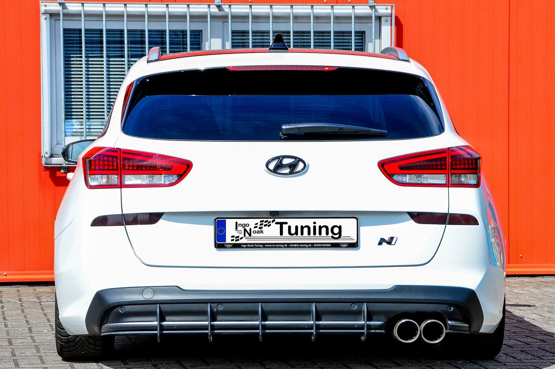 Racing Heckansatz für Hyundai I30 N-ine Kombi ab Bj.2021-