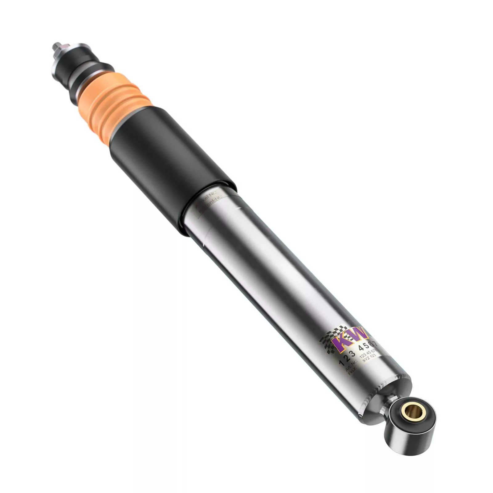 KW Dämpfersatz V2 inox VW KAEFER (11, 13) 12/1947-08/2003