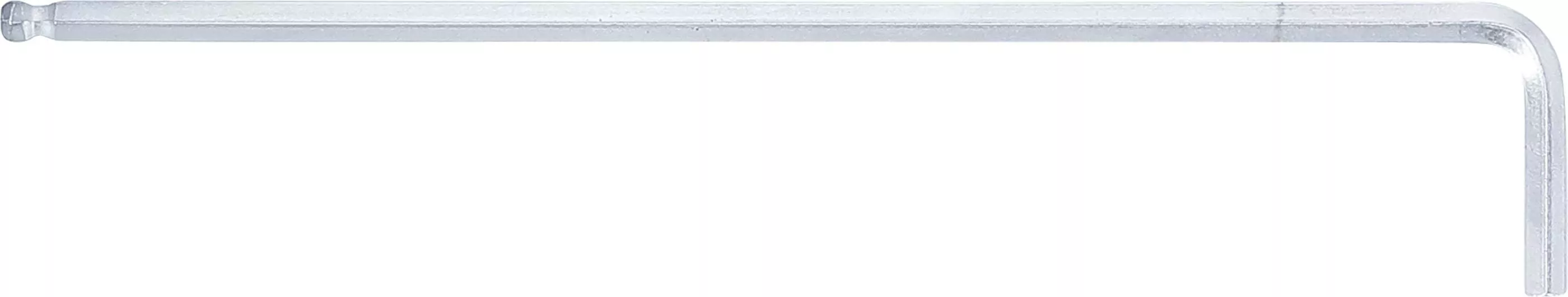 Winkelschlüssel | extra lang | Innensechskant / Innensechskant mit Kugelkopf 4 mm