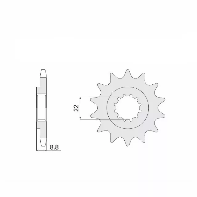 ENUMA Kettensatz 520 HO für KTM 250 XC Modelljahr 2023-