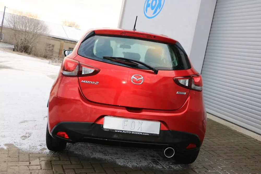 Mazda 2 DL/DJ  Endschalldämpfer - 1x100 Typ 12