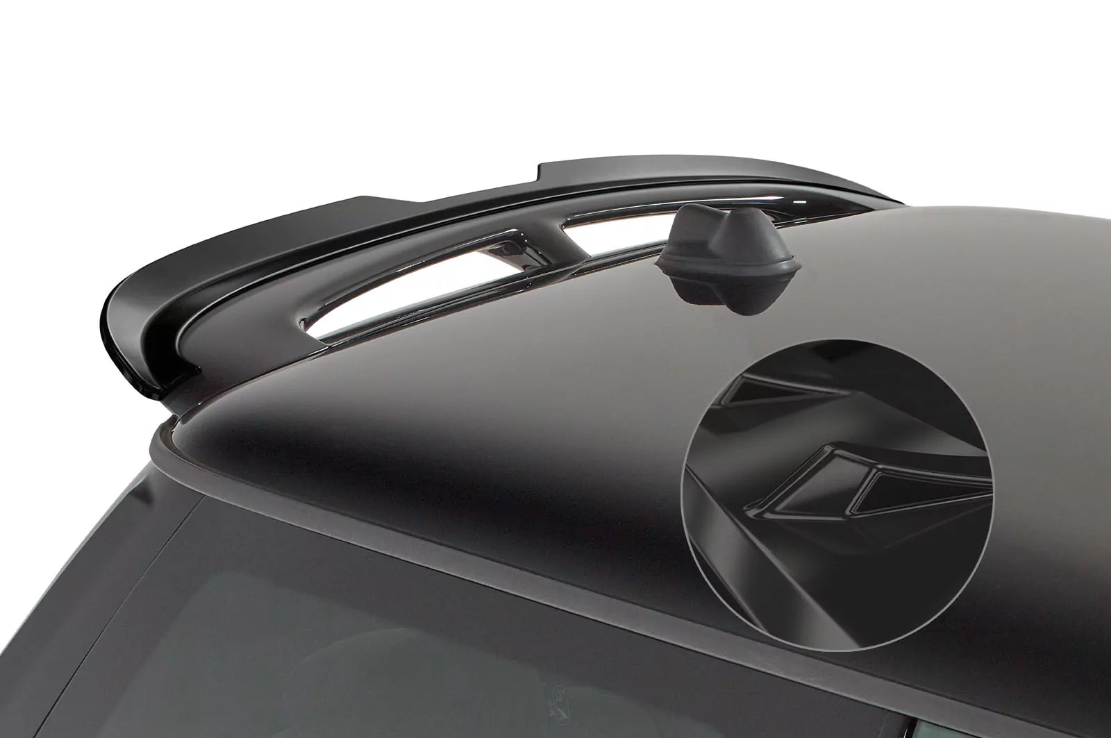 Heckflügel mit ABE für Mini R56 John Cooper Works Glossy (schwarz hochglanz)