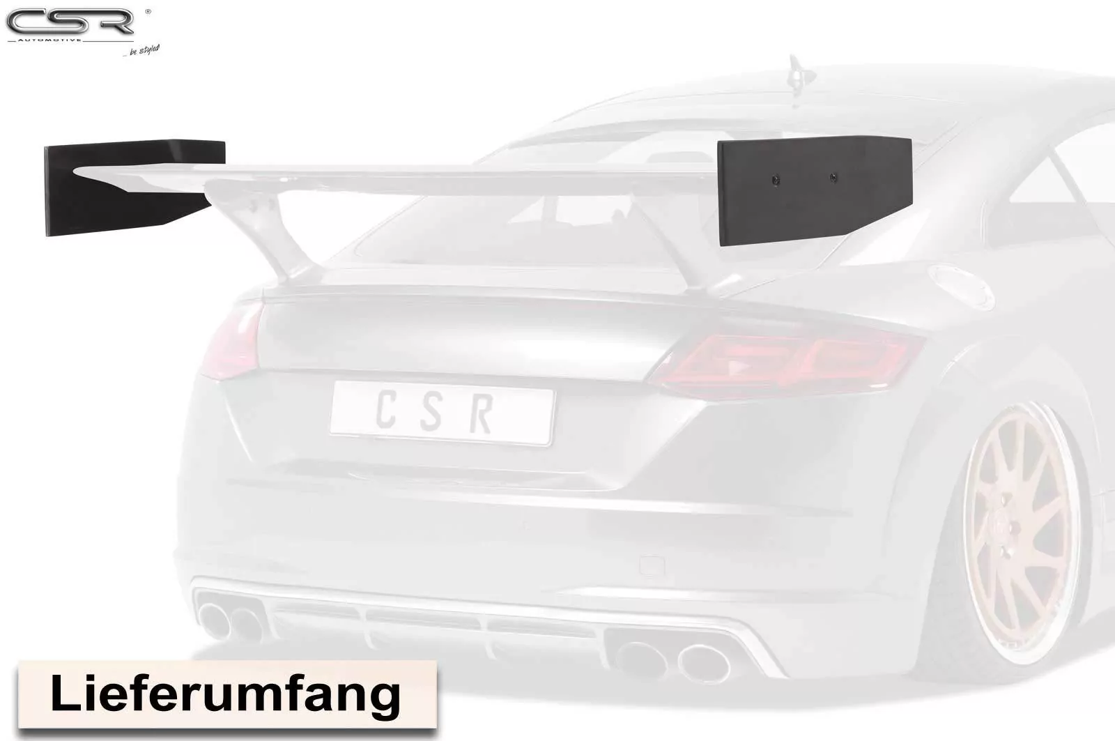 Flaps für Heckflügel für Audi TT 8J / TT FV/8S ZB172