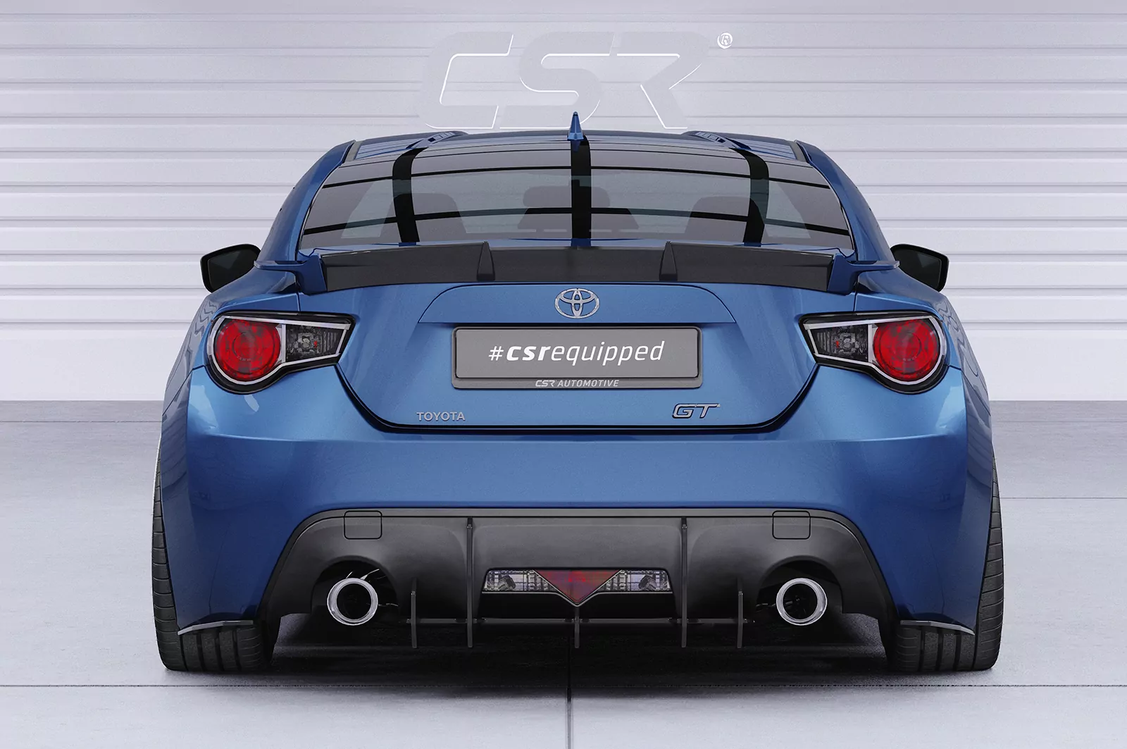 Racing Diffusor / Heckansatz für Toyota GT86 HA326