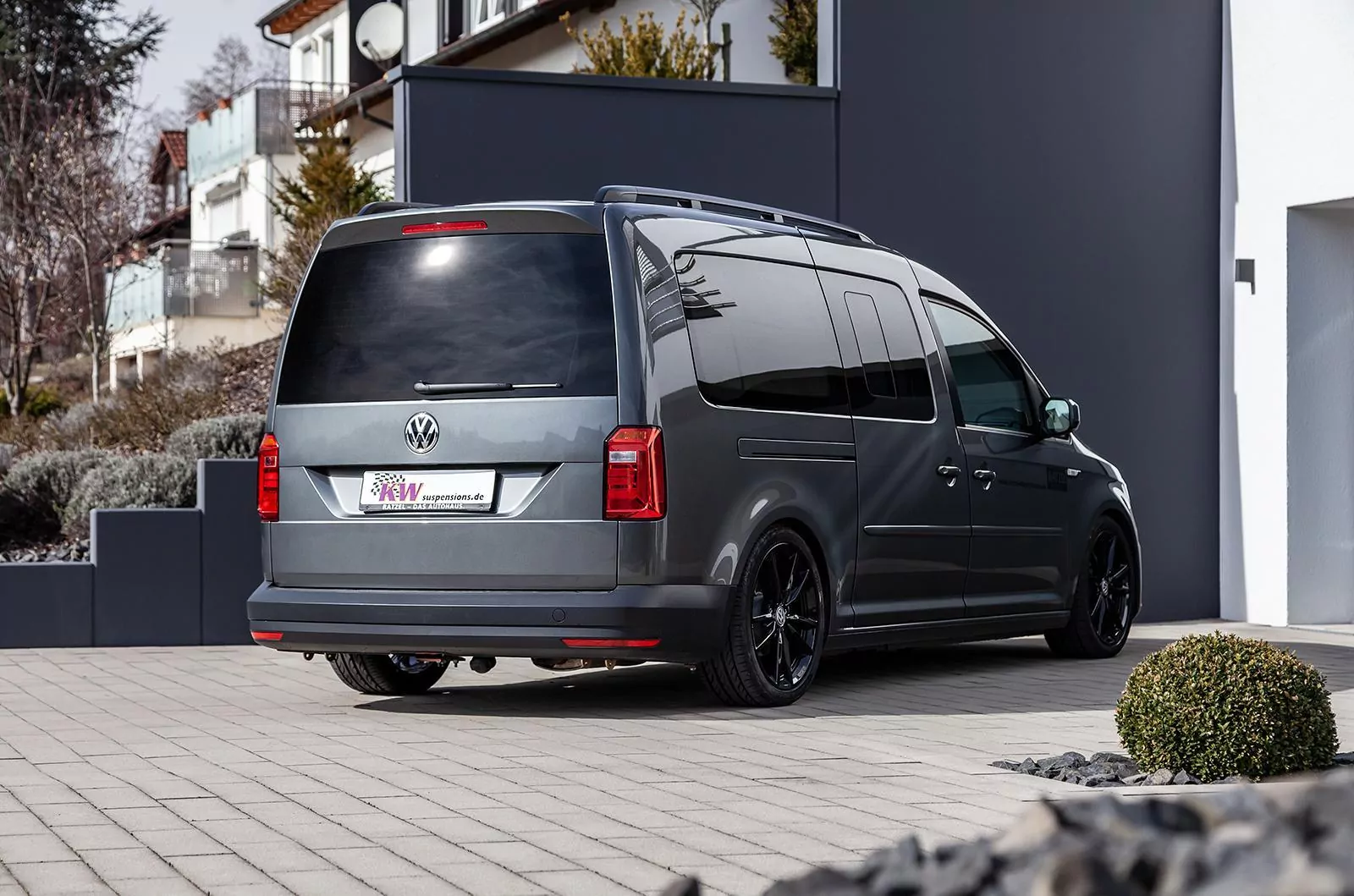 KW Gewindefahrwerk V1 inox VW CADDY IV Kombi (2K, SAB, SAJ) 05/2015-