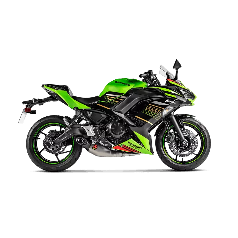 Akrapovic Racing Line (Titanium) Auspuffanlage für Kawasaki Ninja 650 / Z650 2017-2021 Versys 650 2015-2020