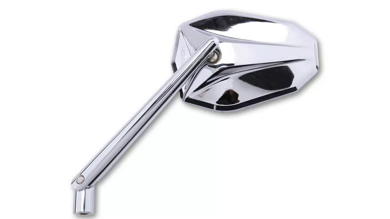 HIGHSIDER pro Handlebar Mirror Victory Chrome (1pc)