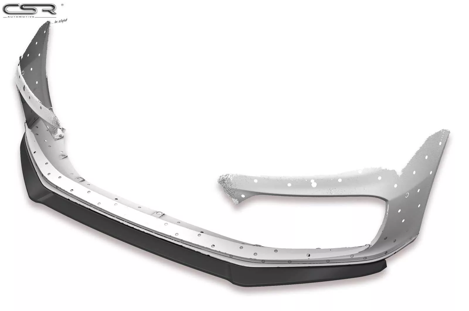 Cup-Spoilerlippe mit ABE für Porsche Panamera 2 CSL336-M Carbon Look (matt)