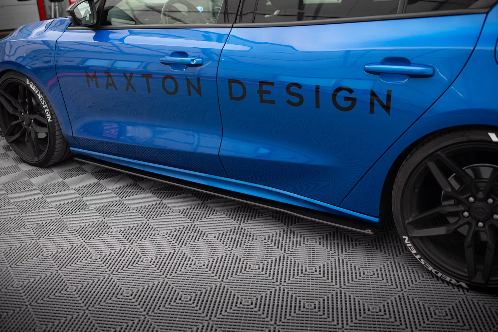 Rennen Haltbarkeit Seitenschweller Ansatz Passend Für Passend Für Ford Focus ST / ST-Line Mk4