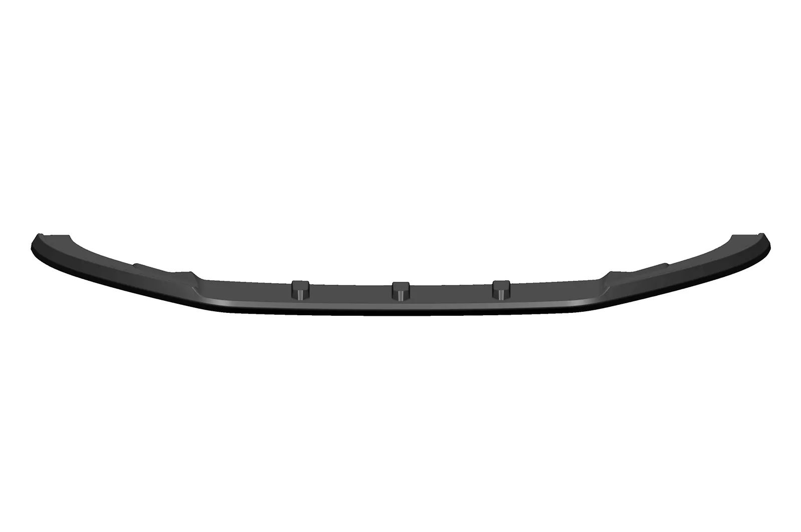 Cup-Spoilerlippe mit ABE für VW Polo V (Typ 6R, 6C) R-Line CSL400 Strukturiert (schwarz matt)