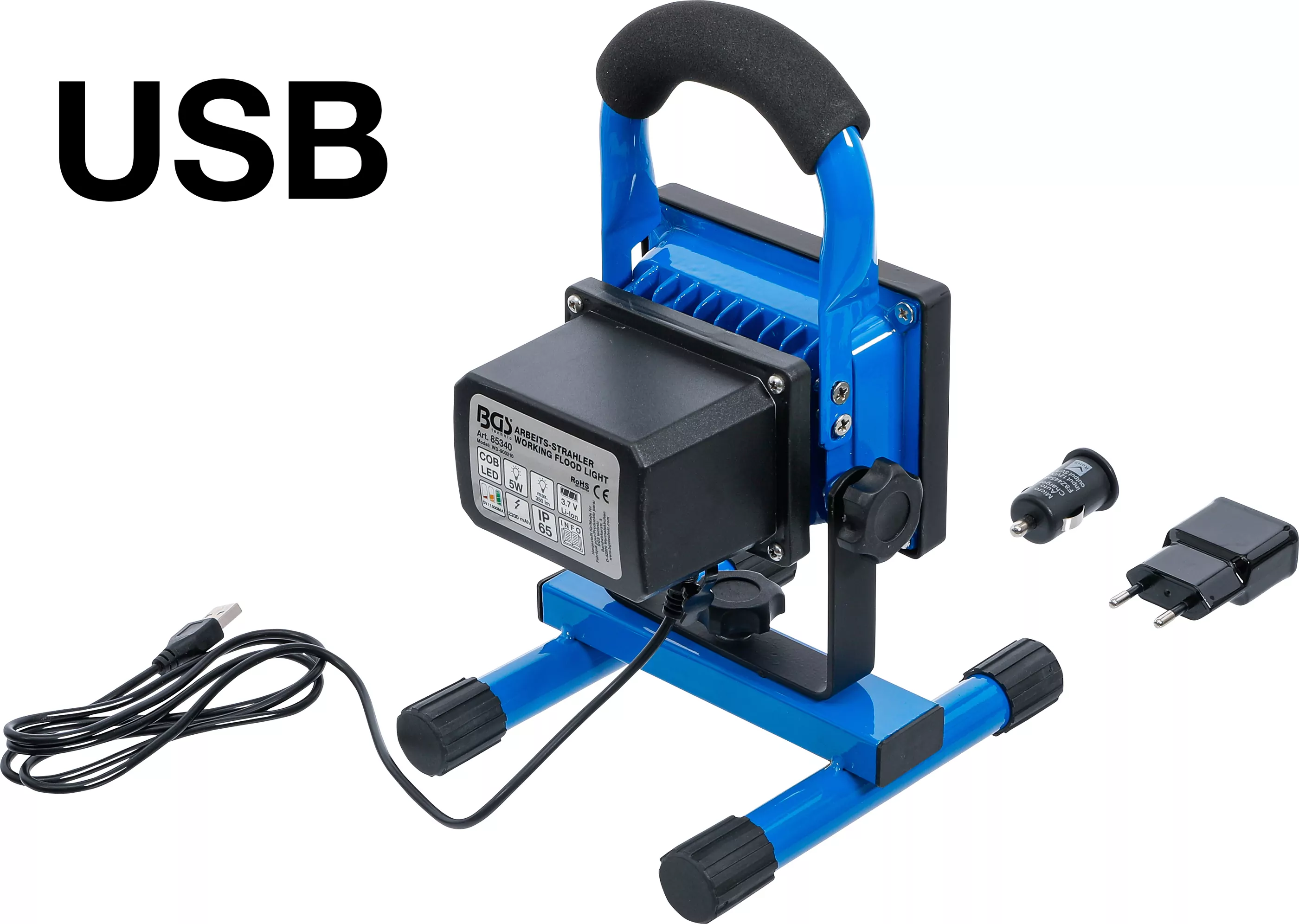 Akku-Arbeits-Strahler | COB-LED | 5 W