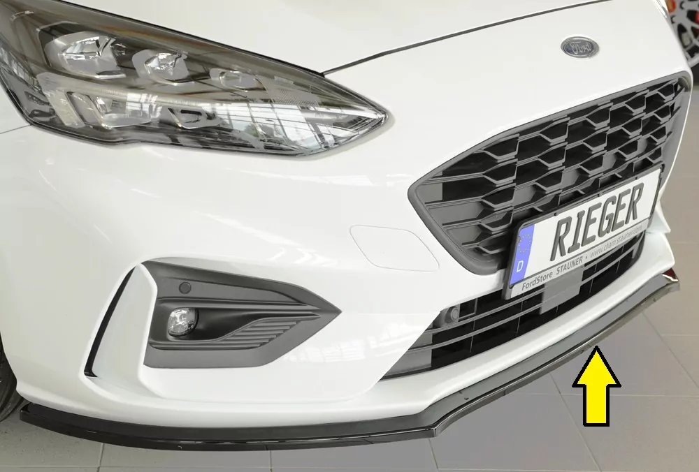Rieger Spoilerschwert glanz schwarz für Ford Focus 4 ST (DEH) 5-tür. (Stufenheck) 04.22- (ab Facelift)