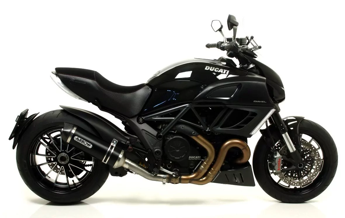 Arrow Race-Tech Aluminium Dark Ducati Diavel/Multistrada 1200/Monster 821/1200 -