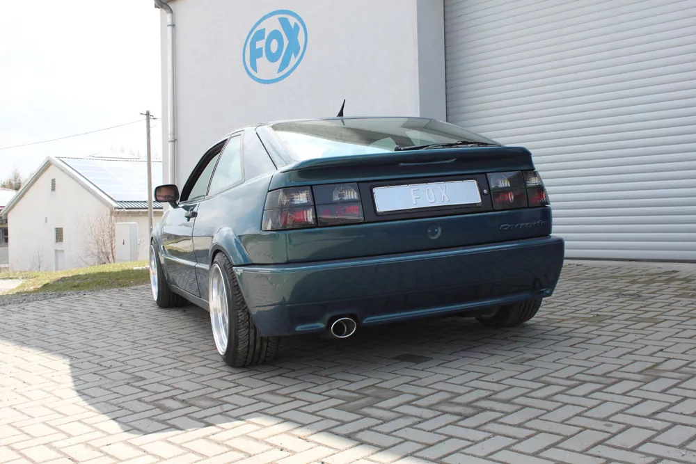 VW Corrado 16V/ VR6  Endschalldämpfer - 115x85 Typ 44
