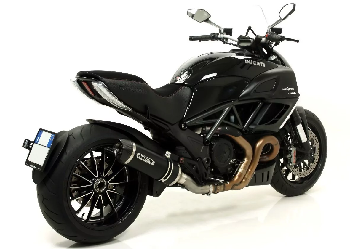 Arrow Race-Tech Aluminium Dark Ducati Diavel/Multistrada 1200/Monster 821/1200 -