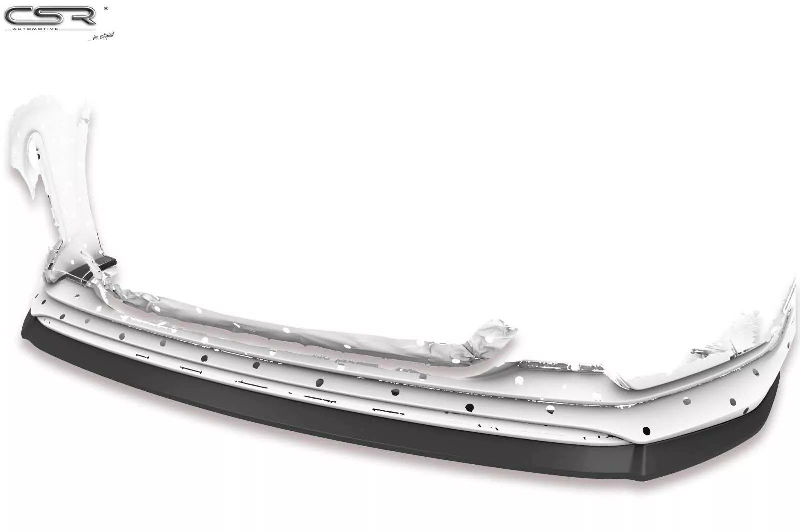 Cup-Spoilerlippe mit ABE für Kia Ceed (CD) GT Glossy (schwarz hochglanz)