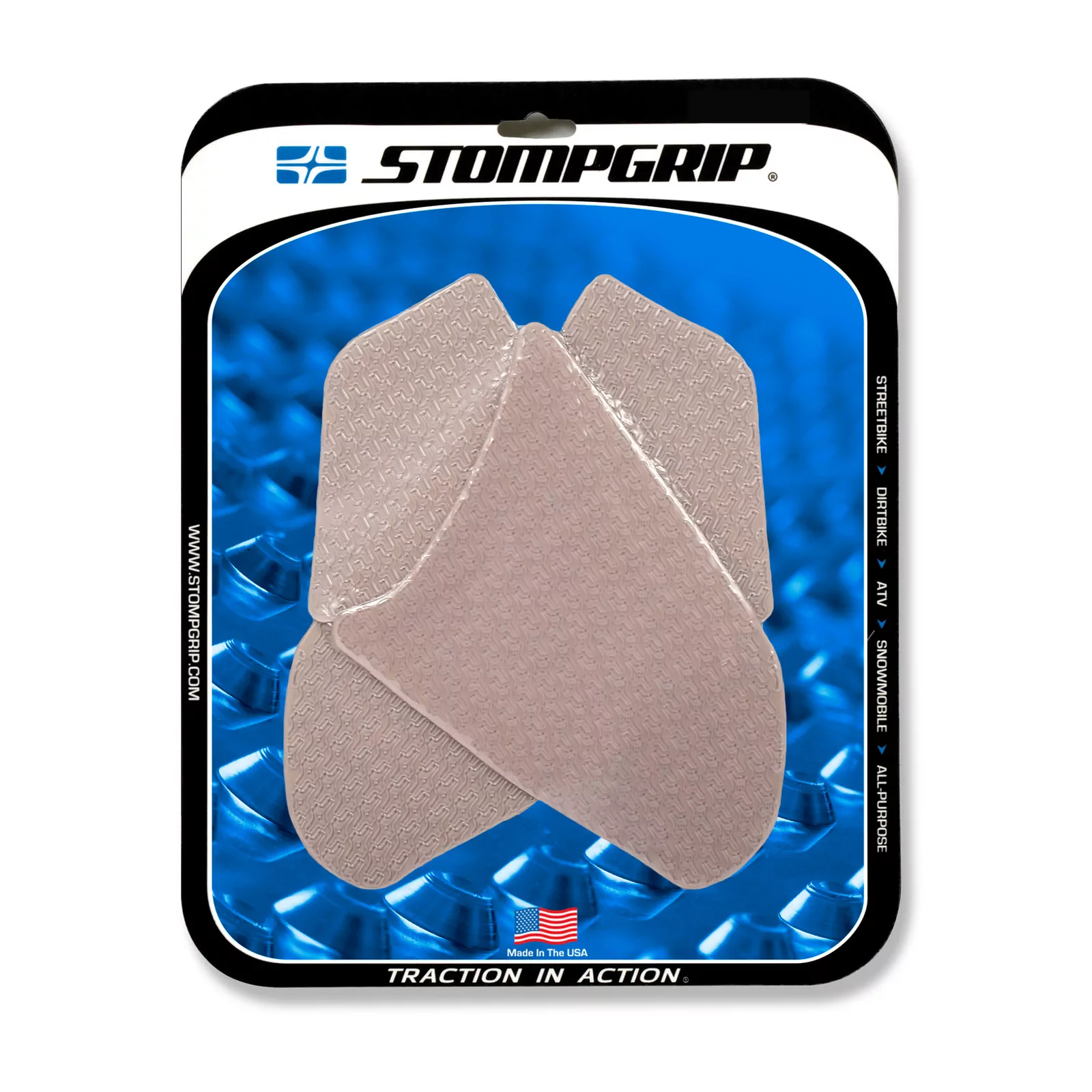 Stompgrip Traction Pad Icon für Honda CBR1000 RR 08-11 Klar