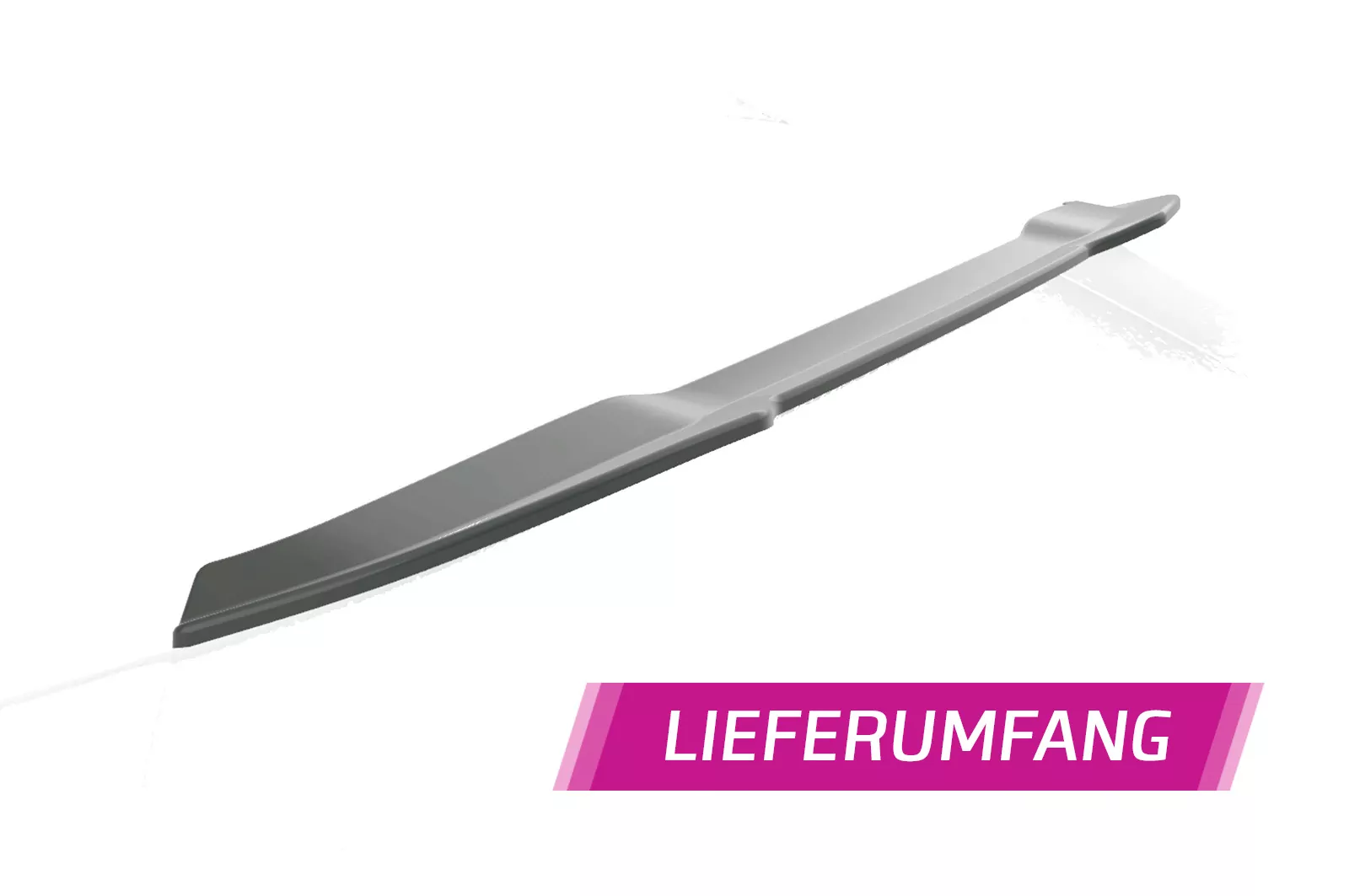 Heckflügel mit ABE für Audi Q5 (FYT) Sportback HF871 Schwarz Strukturiert