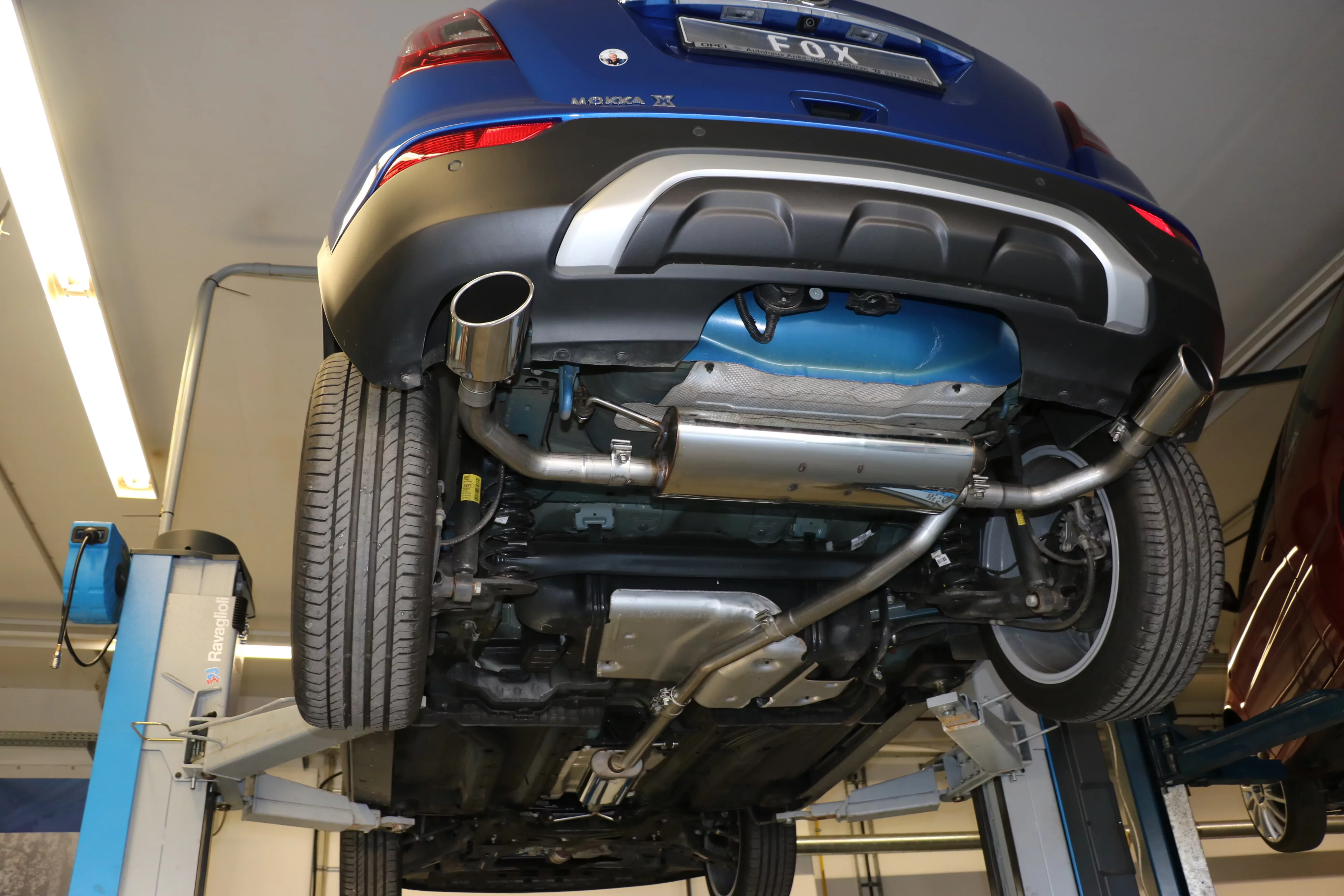 Opel Mokka 4x4 & 4x2  Endschalldämpfer rechts/links - 115x85 Typ 38 rechts/links