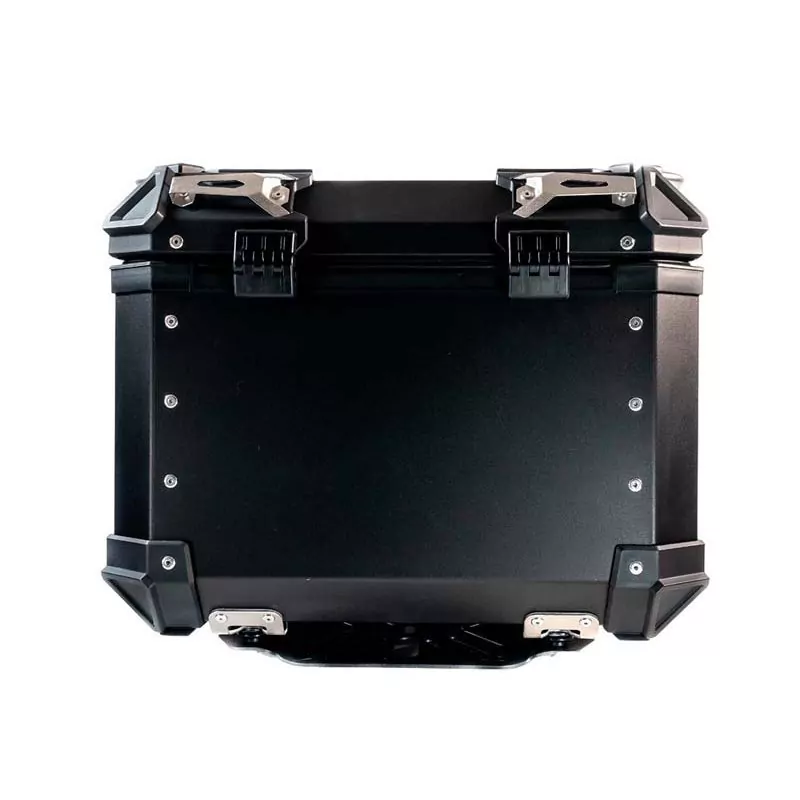 Topcase GPR TECH kompatibel mit Zontes E 350 2023/2024 TOPCASE ALPI-TECH 45 LT. SCHWARZ Topcase aus Aluminium, Inklusive Stahlpl