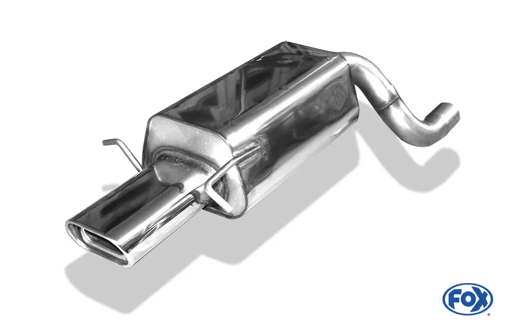 Mercedes C-Klasse W203/ S203  Endschalldämpfer - 135x80 Typ 53