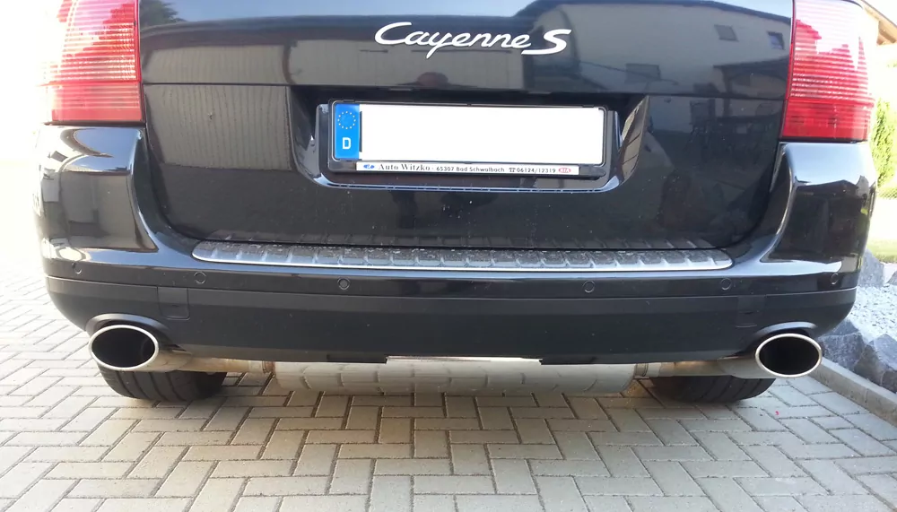 Porsche Cayenne  Endschalldämpfer rechts/links - 140x90 Typ 32 rechts/links