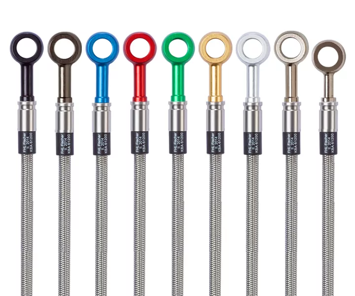 Stahlflex Bremsleitung Hinten für KAWASAKI ER-6 F ABS