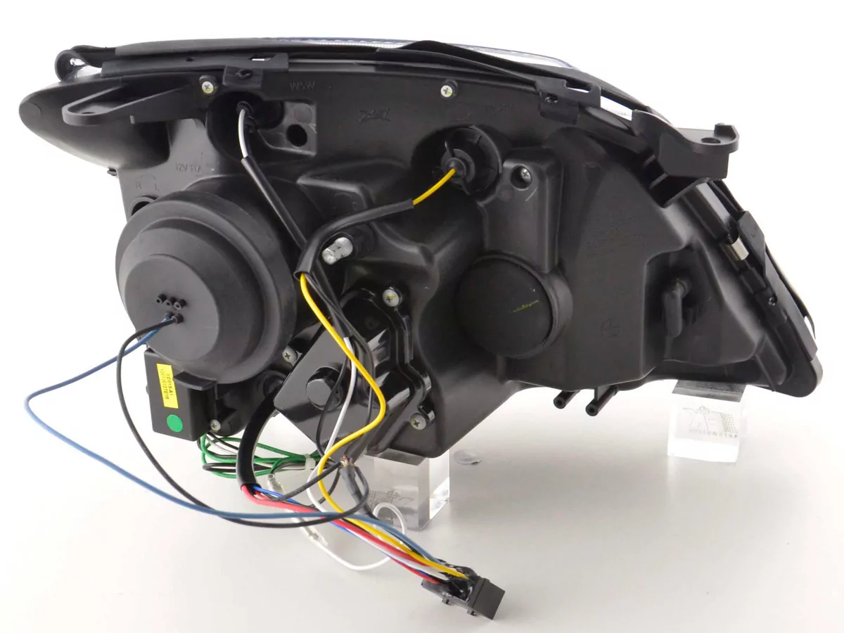Scheinwerfer Set Daylight LED TFL-Optik Opel Vectra C Bj. 02-05 schwarz