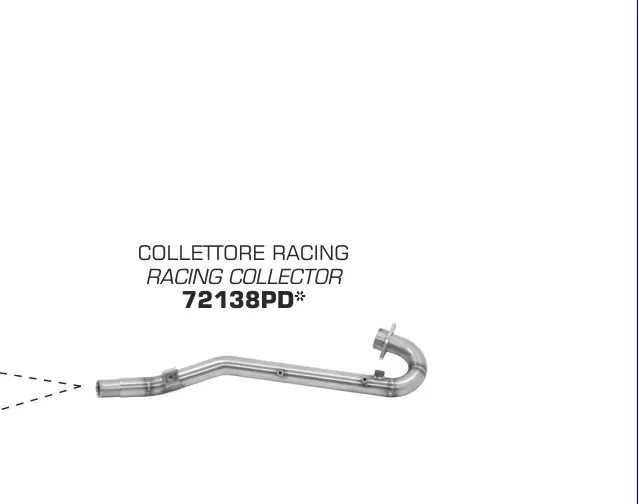 72138PD-Arrow Racing Krümmer KSR Moto TW 125 SM 17-18