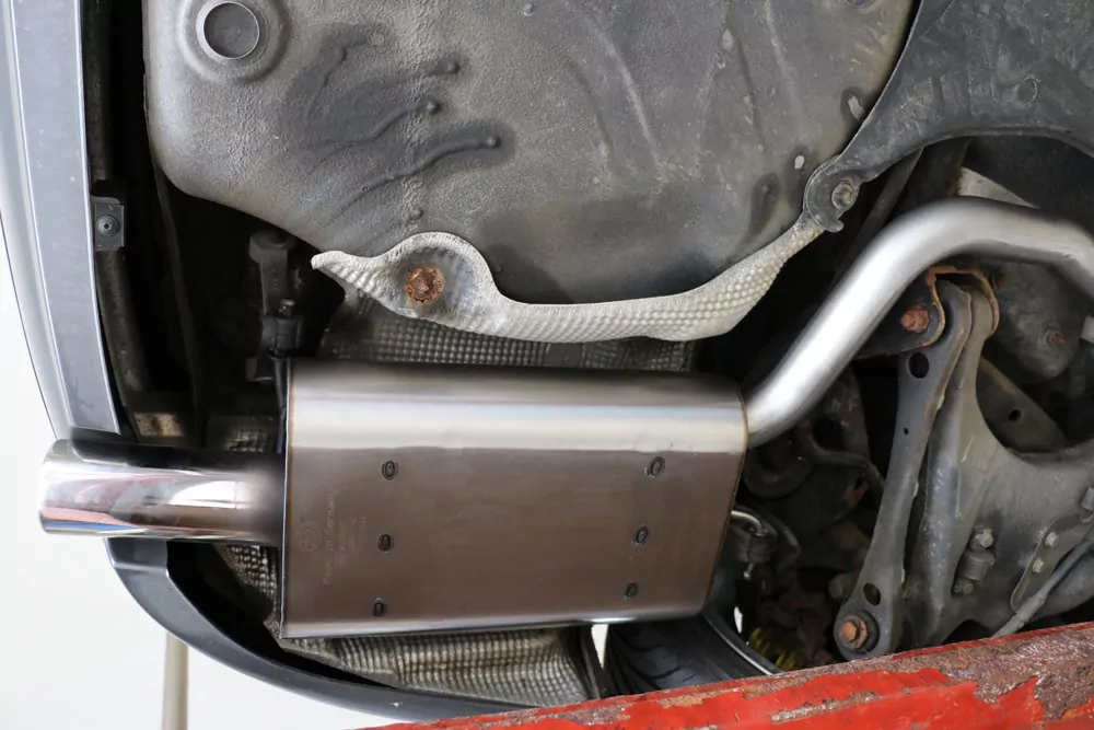 Audi A4 Typ B7  Endschalldämpfer - 1x80 Typ 13