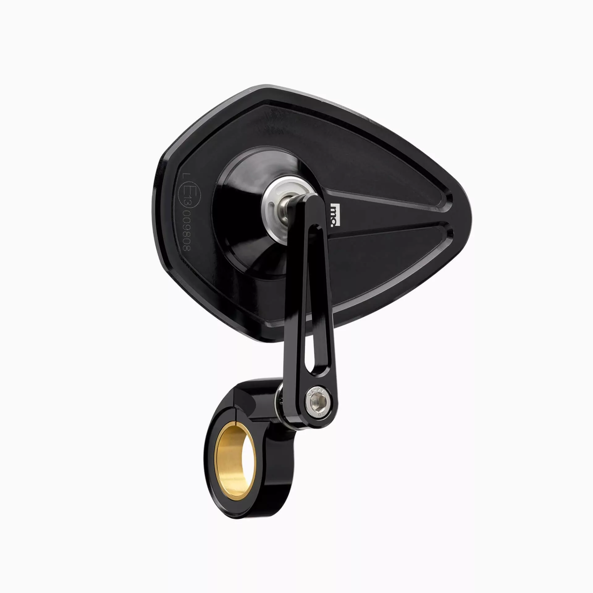MOTOGADGET Mo.View Sport 60 Flip, Handlebar End Mirror For 7/8 And 1 inch Handlebars (1pc)