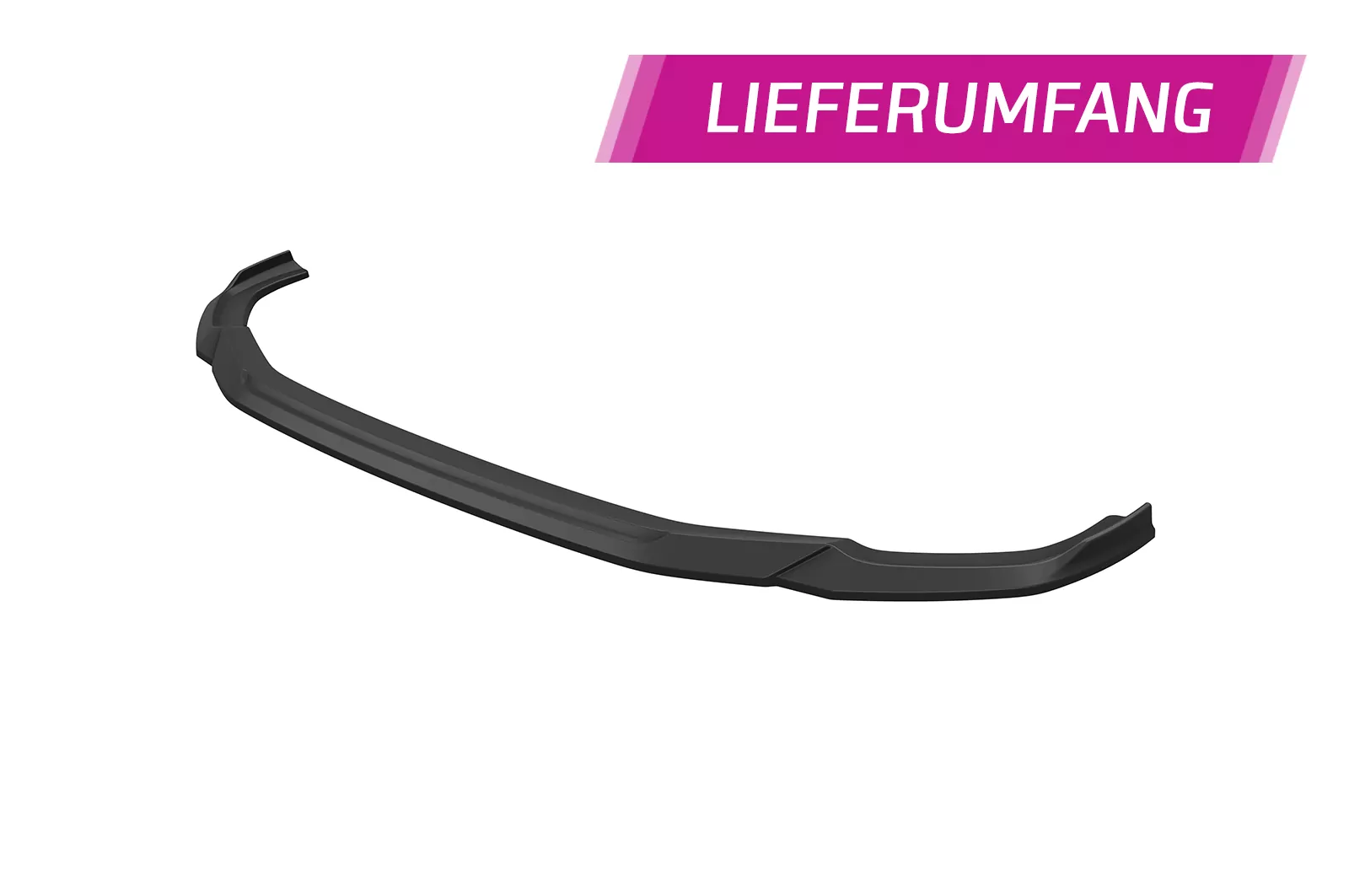 Cup-Spoilerlippe mit ABE für Audi RSQ3 (F3) CSL838 Schwarz Strukturiert