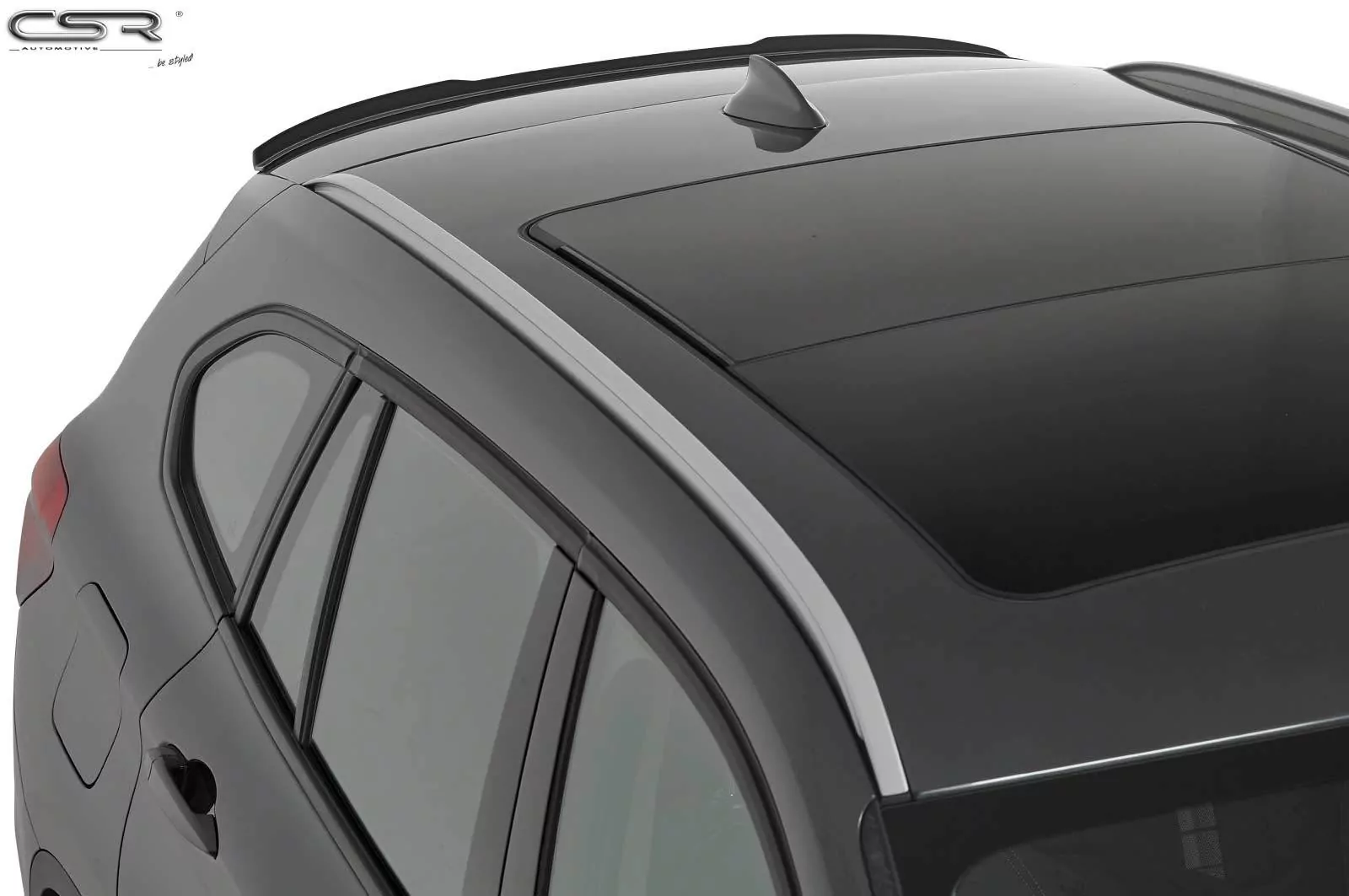 Heckflügel mit ABE für BMW X1 F48 HF668-M Carbon Look (matt)