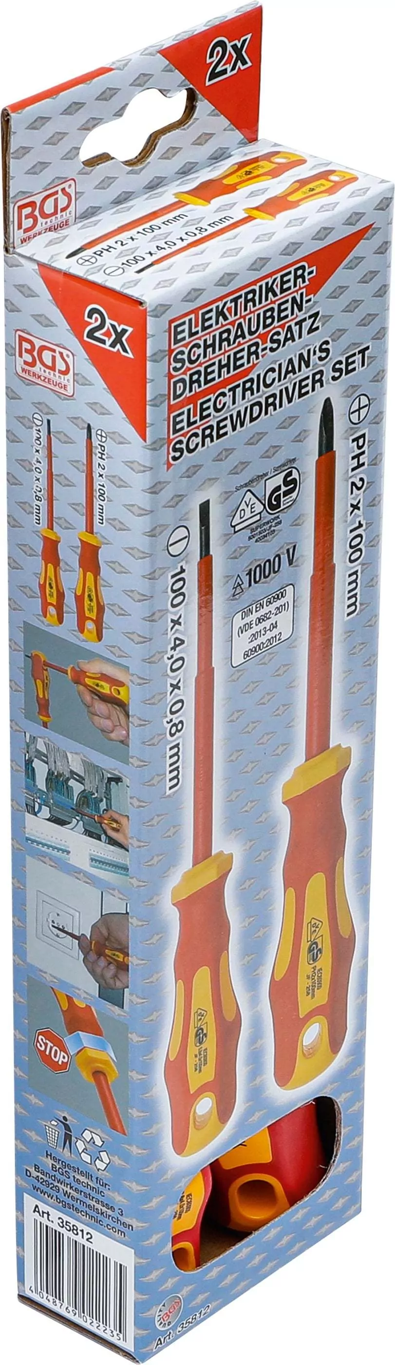 VDE-Schraubendreher-Satz | 2 tlg.