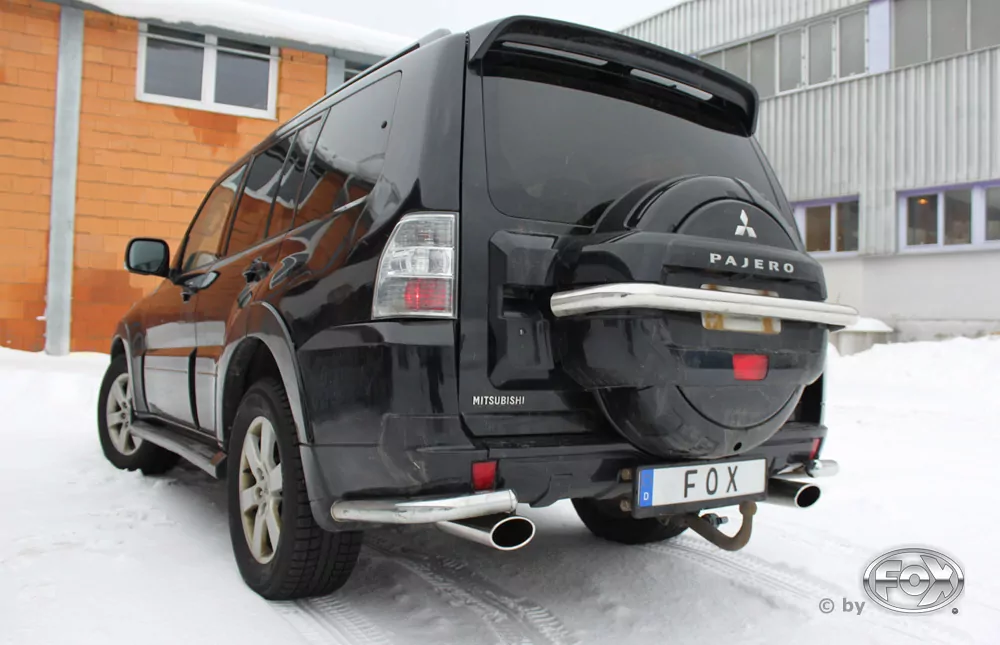 Mitsubishi Pajero IV - V80  Halbanlage ab Kat Ausgang rechts/links - 140x90 T32 rechts/links