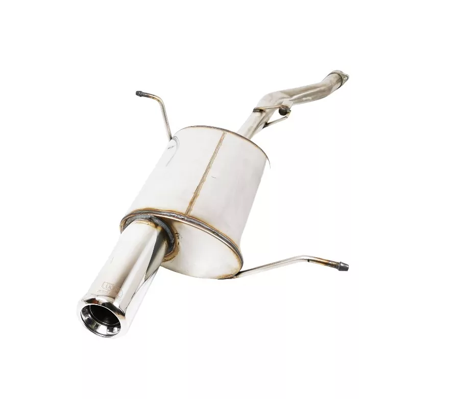 Ulter Sportauspuff für Bmw E36 316i compact 1994-2000 1 Endrohr rund Ø80