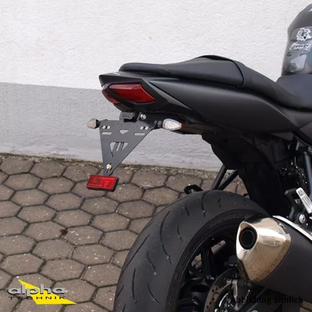 alpha Technik Kennzeichenhalter Suzuki SV650, Typ WCX0,WCX1, Modelljahr 2016-
